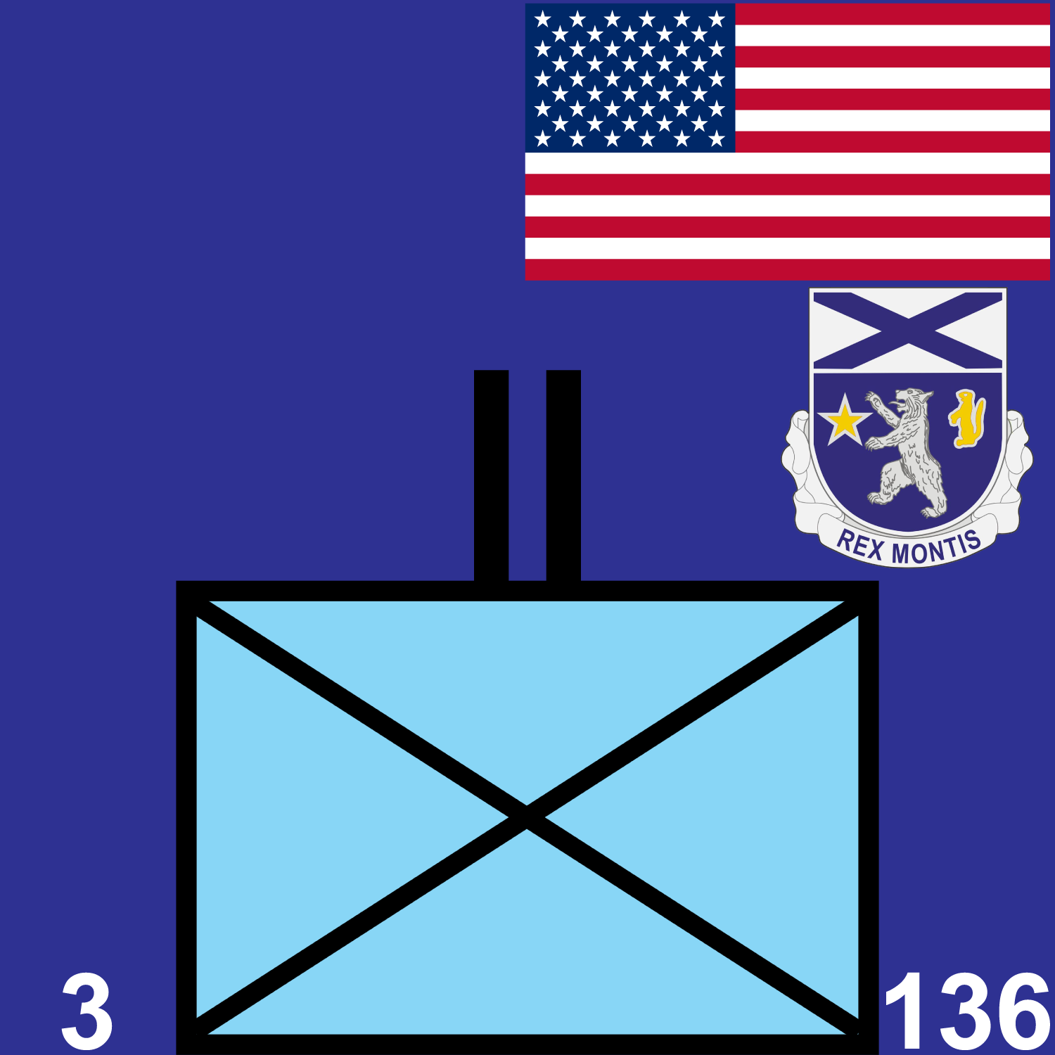 3d Battalion, 136th Infantry Regiment icon